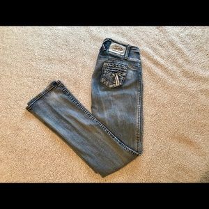 Silver Diva Colombian butt lifted jeans